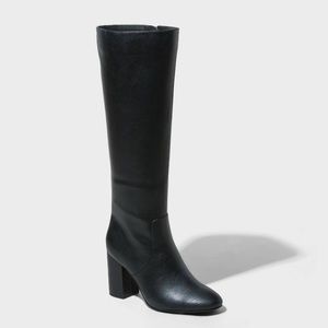 Women's Ridley Tall Dress Boots - A New Day 8.5